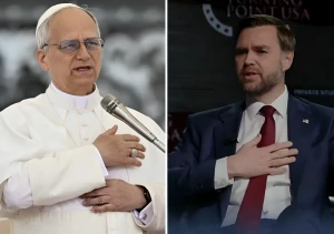 بالفيديو: نائب الرئيس الأمريكي يرد على قول "البابا ليو " بأن الله لايقف إلى جانب من يحملون السيف!