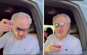 بالفيديو: مشجع للوليد بن طلال: " على البركة توقيع العقد".. والأمير يرد: "إيه الهلال .. إن شاء الله الأمور طيبة"