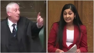 وصفته بـ"الكاذب والوقح ".. بالفيديو: لحظة طرد النائبة في البرلمان البريطاني زارة سلطان بعد شتم رئيس الوزراء!