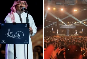 الناس مصدومة مو معقول .. بالفيديو: مواطن يوثق إنهاء راشد الماجد حفله في جدة ومغادرته بشكل مفاجئ