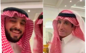 فيديو لشاب يسأل فايز المالكي عن سبب هجوم مشاهير مواقع التواصل عليه.. والأخير يرد :  ما عليك منهم " كبس كبس"