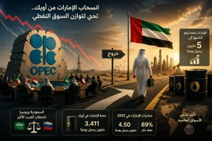تقرير اقتصادي يكشف تأثير قرار الإمارات بالانسحاب من أوبك.. ودور المملكة في تحمل الأعباء لمنع انهيار الأسعار