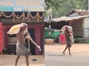 واقعة صادمة في الهند.. بالفيديو: رجل يحضر الهيكل العظمي لشقيقته المتوفاة إلى البنك لسحب أموالها!