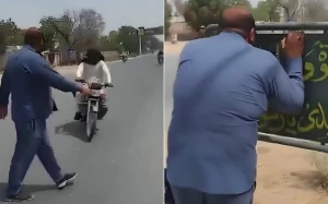 بالفيديو.. طريقة رصد ساهر  للمخالفات المرورية في باكستان!