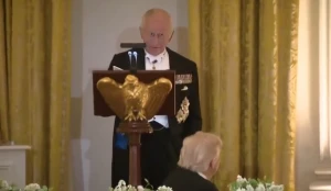 بالفيديو.. ملك بريطانيا رداً على تصريح ترامب لولا أمريكا لكانت أوروبا تتحدث الألمانية: لولا وجودنا لكنتم تتحدثون الفرنسية