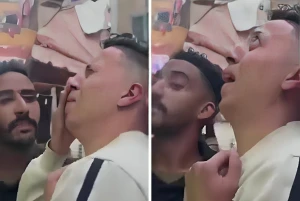 "فكي البلوك والنبي".. بالفيديو: شاب مصري  ينهار بالبكاء أسفل شقة فتاة بعد حظره على مواقع التواصل