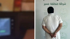 القبض على شخص تعمد الاصطدام بمركبة أمنية متوقفة في عسير - فيديو