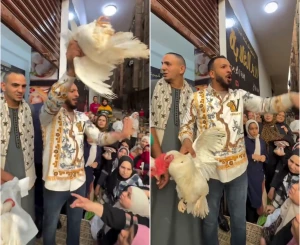 الفرخة 50 جنيه والبطة 250 والبانيه ببلاش.. بالفيديو: صاحب محل فراخ يثير الجدل بعروض مخفّضة في مصر