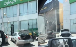 بالفيديو: الكشف عن سبب  ترك مندوبي التوصيل شنط المركبات مفتوحة أمام محل تموينات!
