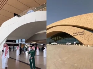 بالفيديو..  رسميا : افتتاح وتشغيل محطة قطار المسار البرتقالي في السويدي الغربي بالرياض