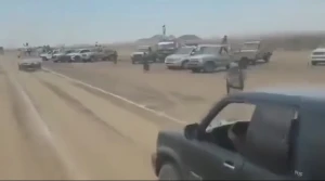 فيديو جديد لتوافد القبائل اليمينة لدعم قبيلة دهم لتحرير الشيخ حمد الحزمي وابنة صدام حسين من سجون مليشيا الحوثي