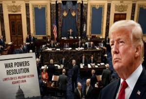 مجلس الشيوخ الأمريكي يصدر قرارًا بشأن صلاحيات ترامب في شن عمليات عسكرية ضد إيران