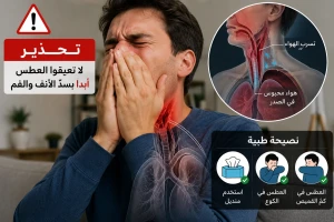 لا تكتم العطس.. أطباء يكشفون مضاعفات خطيرة قد تصيبك عند محاولة كتم عطسة بالقوة