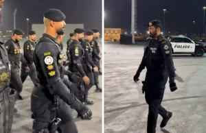 بالفيديو.. رجل أمن يتصدر المشهد في استعراض استعدادات قوات الحج بمكة