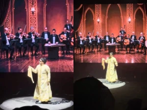 بالفيديو.. حسن البلام يقلد الفنانة الراحلة "أم كلثوم" أثناء عرض مسرحية "شوقر دادي"