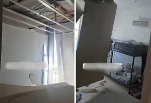 بالفيديو .. آثار الدمار داخل منزل إسرائيلي بمستوطنة إيتمار بالضفة الغربية عقب الهجوم الصاروخي الإيراني