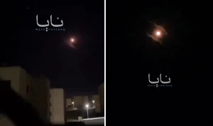 بالفيديو: اعتراض صواريخ باليستية إيرانية فوق أجواء الأردن