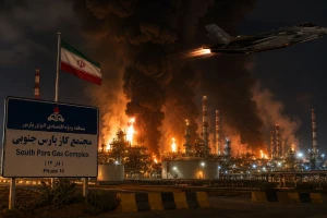 وكالة تسنيم الإيرانية: ضربة أمريكية تستهدف منشأة بتروكيماويات في أكبر حقل غاز بالعالم