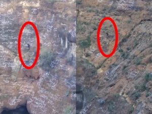 فيديو سابق للمغامر اليمني الشهير "القعقاع" يستعرض مهارته وهو يتسلق جبل فوهة البركان الذي سقط فيه وتوفي