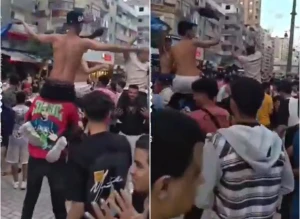 بالفيديو.. فرحة هستيرية في شوارع الإسكندرية بعد فوز مصر على نيوزيلندا في كأس العالم