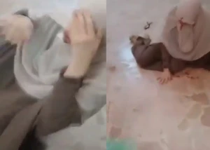 بالفيديو.. لحظة الاعتداء على مراجعة منتقبة وإصابتها بالرأس داخل عيادة أسنان بشبرا الخيمة