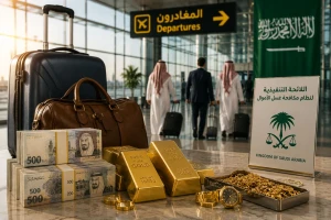 ‏تفاصيل تعديل على اللائحة التنفيذية لنظام مكافحة غسل الأموال بشأن الإفصاح عن الأموال والمجوهرات للمسافرين من وإلى المملكة