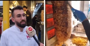 بالفيديو.. شيف لبناني يكشف مفاجأة بشأن نتيجة تحليل عينة من الشاورما.. ويوضح الوقت الذي يترك خلاله السيخ على النار