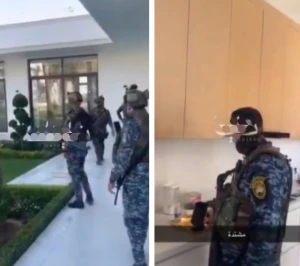 ‏بالفيديو.. عناصر قوات الأمن العراقية يتجولون داخل منازل المسؤولين العراقيين الذين تم اعتقالهم بتهم فساد
