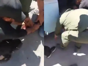بالفيديو: لحظة القبض على أحد  شبيحة بشار الأسد في حمص .. يصرخ: “يا حسين.. يا أبا عبدالله”