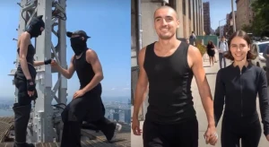 بالفيديو: أول ظهور لمتسلقي مبنى إمباير ستيت في نيويورك بعد مثولهما أمام المحكمة.. والكشف عن التهم الموجهة إليهما
