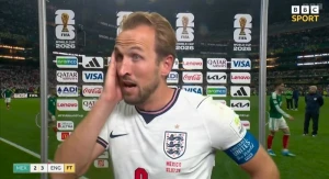 بالفيديو.. لاعب إنجلترا هاري كين يفقد صوته أثناء لقاء صحفي