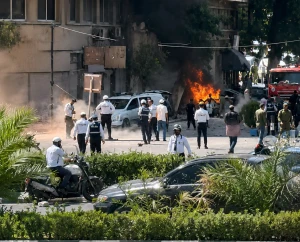 وزارة الداخلية السورية تعلن  إصابة  18 شخصا في انفجار دمشق بينهم 4 من عناصر الشرطة