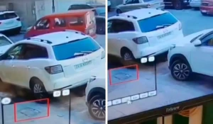 فيديو يوثق تحركات السيارة المفخخة قبل دقائق من تفجيرها في دمشق