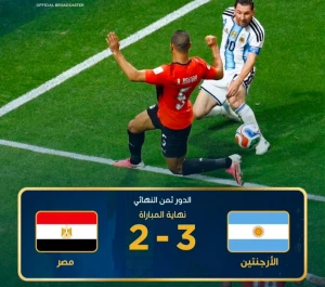 بالفيديو.. الأرجنتين تقلب الطاولة على مصر "3-2" وتتأهل إلى ربع نهائي كأس العالم