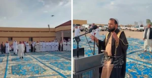 بالفيديو..  أفغان يحضرون حفل زواج صديقهم السعودي ويقدمون له "هدية"