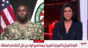 بالفيديو.. مذيعة لمسؤول أمريكي: كيف لجيش يمتلك أضخم الترسانات العسكرية أن يعجز عن إنهاء تهديد دولة تعاني من حصار؟ ".. والاخير يجيب