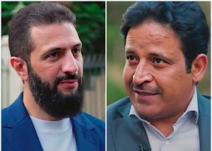 مذيع الجزيرة للرئيس السوري : هل تخجل من اسم الجولاني؟.. بالفيديو: الرئيس الشرع يجيب