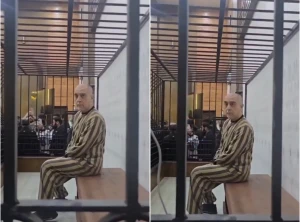 "إذا هربتك قديش بتدفع"؟.. بالفيديو: شرطي سوري يسخر من "عاطف نجيب" أثناء محاكمته