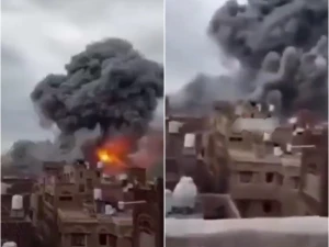 بالفيديو.. ميليشيا الحوثي تقصف ميناء المخا مجددا بالصواريخ الباليستية والمسيرات
