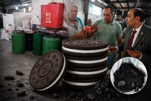 مصر.. ضبط مصنع يستخدم الفحم  بدلًا من الكاكاو في صناعة البسكويت «الأوريو»..