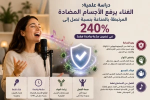 دراسة علمية :الغناء يرفع من نسبة المناعة في جسم الإنسان إلى 240% خلال ساعة
