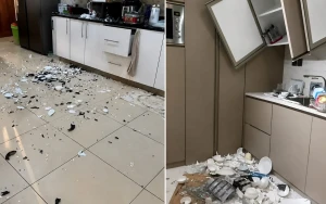 «شوفوا خدامتنا وش سوت».. بالفيديو: شخص يوثق ما فعلته عاملتهم المنزلية بالمطبخ في يوم النحر