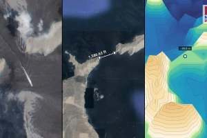 بعيدًا عن أعين إيران.. صور أقمار صناعية تكشف إنشاء ممر ملاحي أمريكي جديد بمضيق هرمز