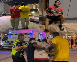 بالفيديو: حالات إغماء جديدة بين جماهير القادسية بسبب الرطوبة المرتفعة في ملعب الأمير محمد بن فهد
