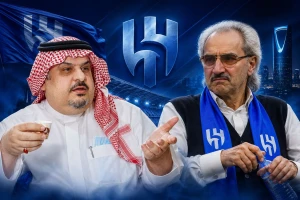 مغرد يطالب عبدالرحمن بن مساعد بالحلف بأن الوليد بن طلال ممول صفقات الهلال.. والأمير يرد