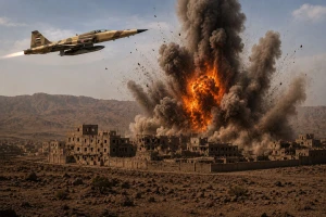 مقتل 4 خبراء إيرانيين ولبنانيين في قصف استهدف مركز قيادة حوثيًا بالجوف في اليمن
