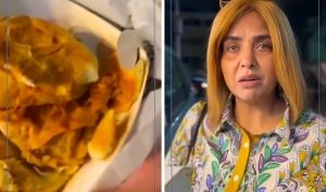 بالفيديو.. فنانة مصرية تروي تفاصيل عثور نجلها على دودة داخل وجبة طعام من أحد المطاعم الشهيرة.. وتوضح ما حدث له