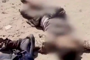 بالفيديو.. جثث عناصر الحوثيين متناثرة في مواقع القتال مع الجيش باليمن