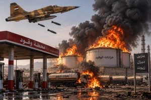 دعوة لاستهداف محطات البنزين وخزانات الوقود وناقلات النفط في المحافظات الخاضعة للحوثيين