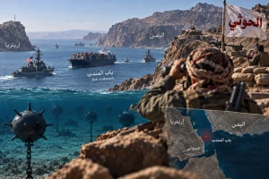 ميليشيا الحوثي بدأت زرع ألغام بحرية  في «باب المندب» وتحفر خنادق بالجبال المطلة على المضيق